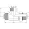 World Wide Fittings Male Flat Face O-Ring to Male O-Ring Boss Adjustable to Male Flat Face O-Ring Run Tee 4716X16X16X12 - alternate 2